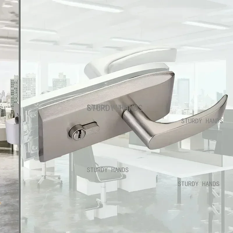 Home Bathroom Glass - Serratura per porta in vetro per