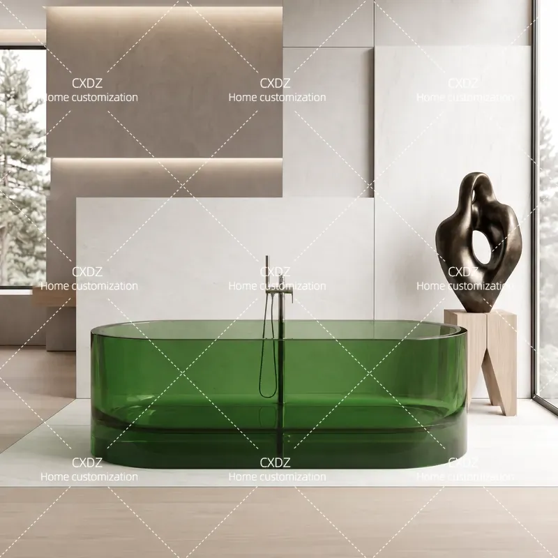 Home Bathroom Tub - Vasca da bagno ovale autoportante in