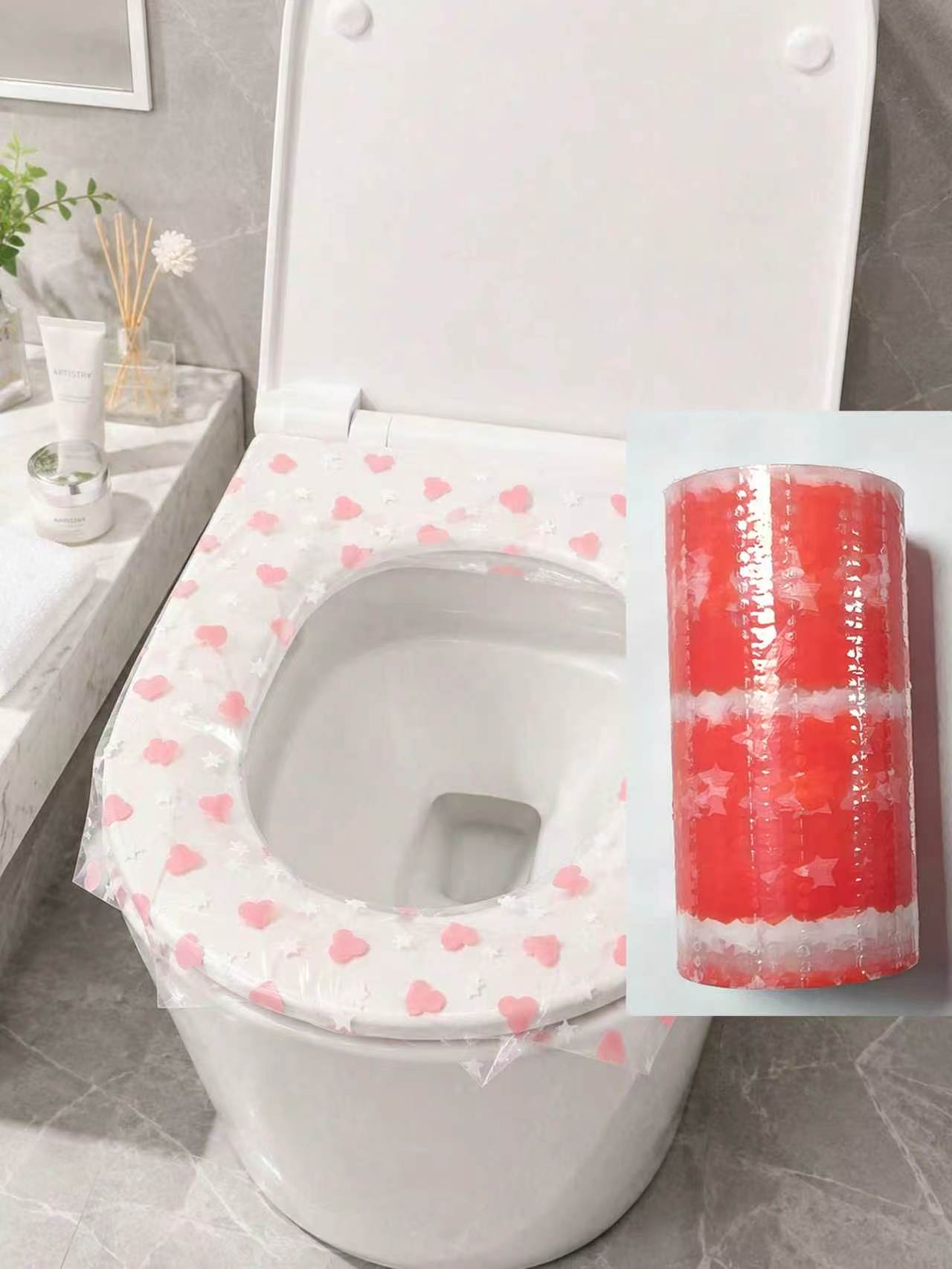 Home Bathroom Cleaning - 133 pezzi/rotolo di coperture usa e