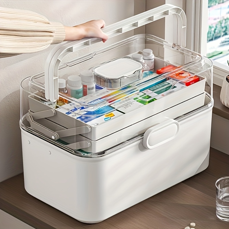 Home Goods Bathroom Cabinets - Scatola porta medicinali/contenitore per medicinali di