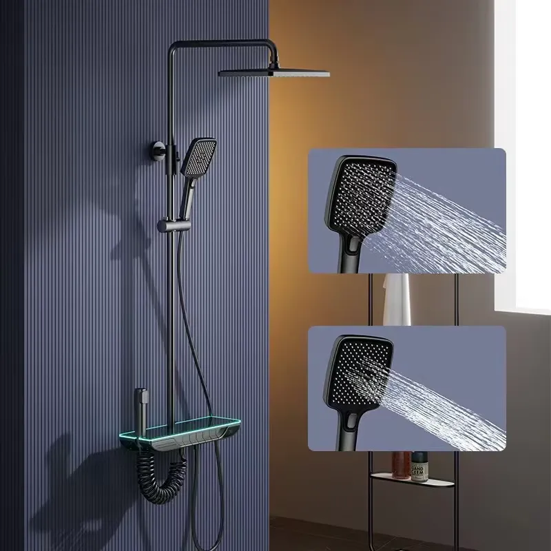 Home Bathroom Set - Set Doccia Termostatico Digitale Intelligente in