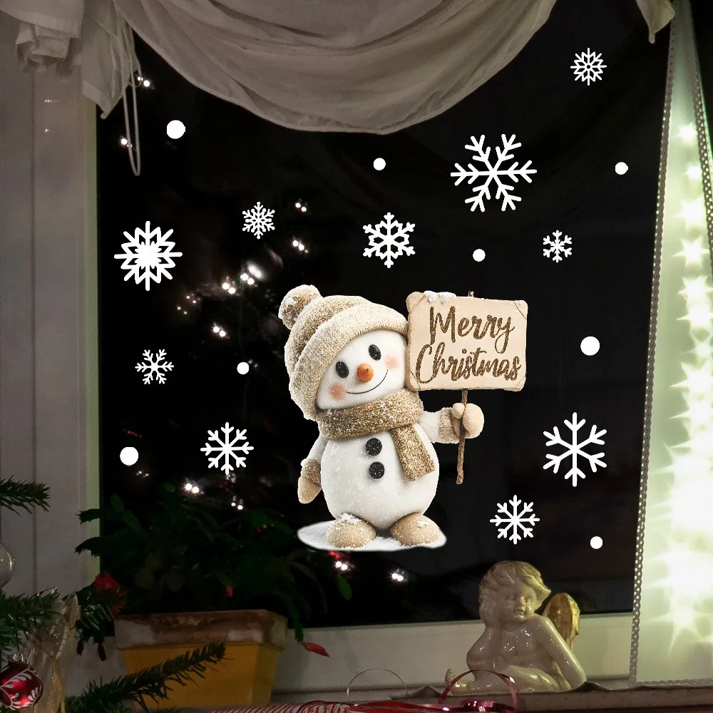Adesivi per finestre di Natale - Home Bathroom Glass recensione e prezzo