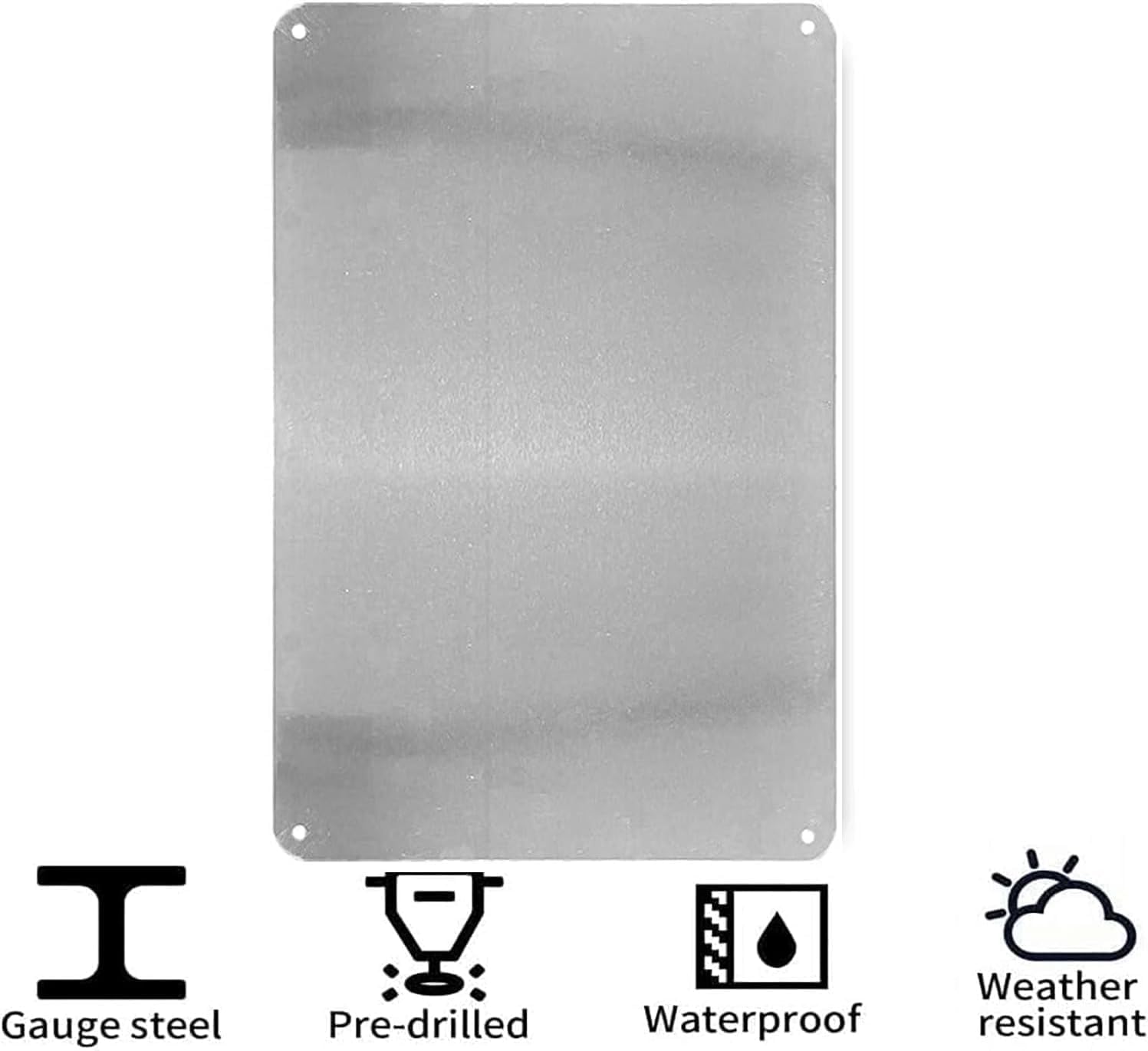 Targa in metallo con regole de - Home Bathroom Rules recensione e prezzo