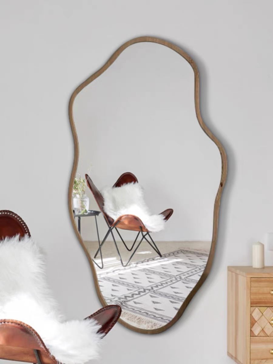 Specchio da parete in legno as - Home Bathroom Glass recensione e prezzo