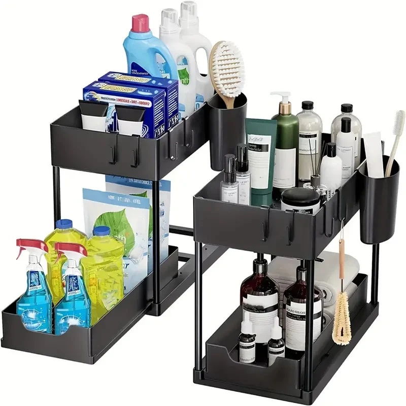 Organizzatore a 2 livelli per  - Home Goods Bathroom Cabinets recensione e prezzo