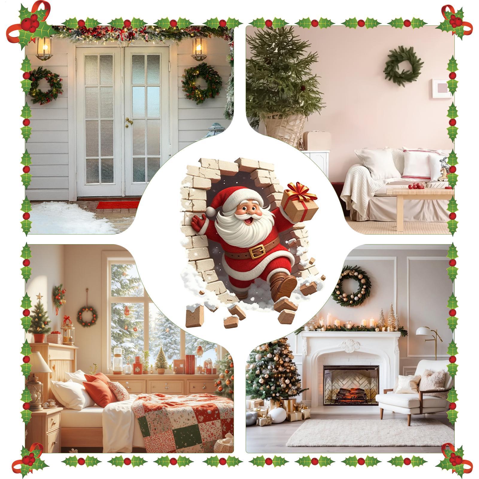 Adesivi murali Babbo Natale Ad - Home Bathroom Break recensione e prezzo