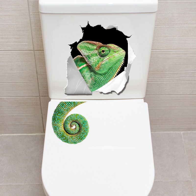 Adesivo per WC con lucertola s - Home Bathroom Break recensione e prezzo