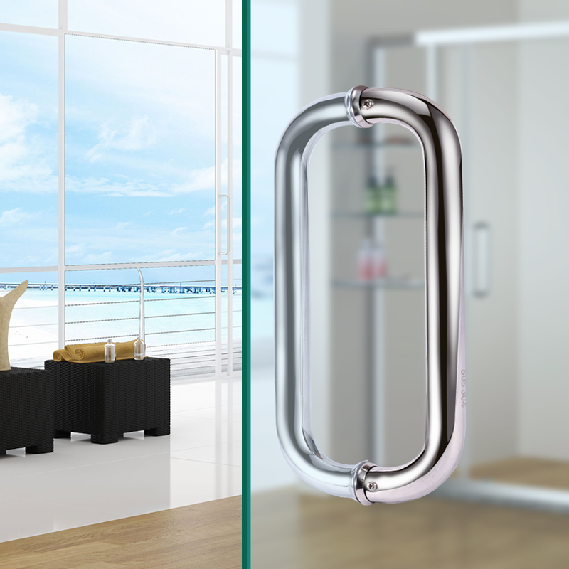 1 paio di maniglie per porte i - Home Bathroom Glass recensione e prezzo