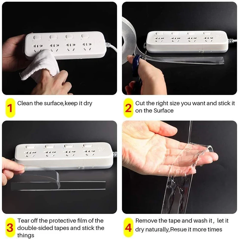 Nastro adesivo biadesivo nano  - Home Bathroom Design recensione e prezzo