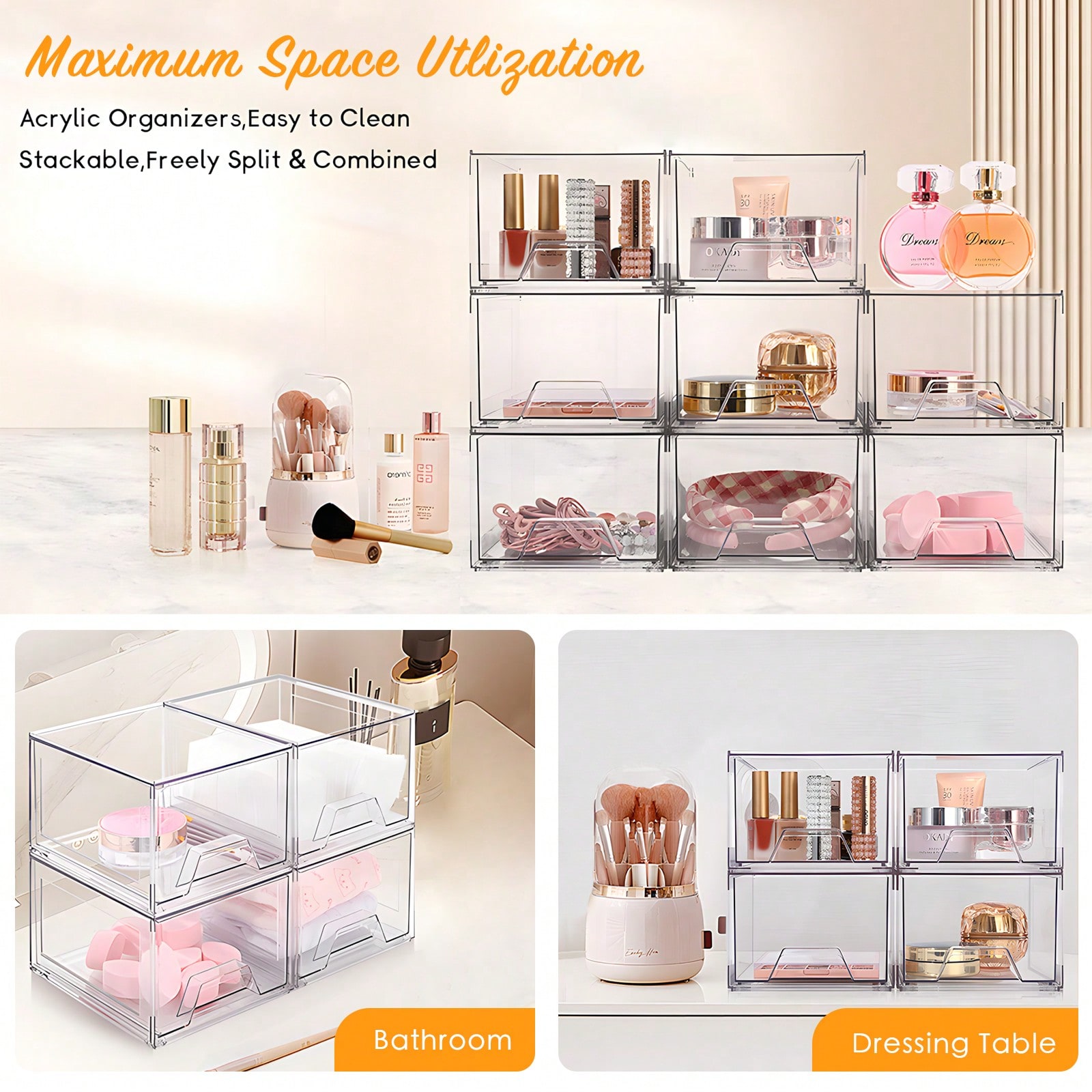 Organizzatore per trucchi impi - Home Goods Bathroom Cabinets recensione e prezzo
