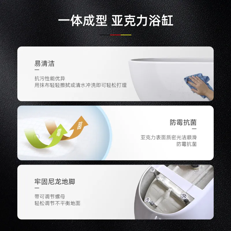 Vasca da bagno compatta in acr - Home Bathroom Tub recensione e prezzo