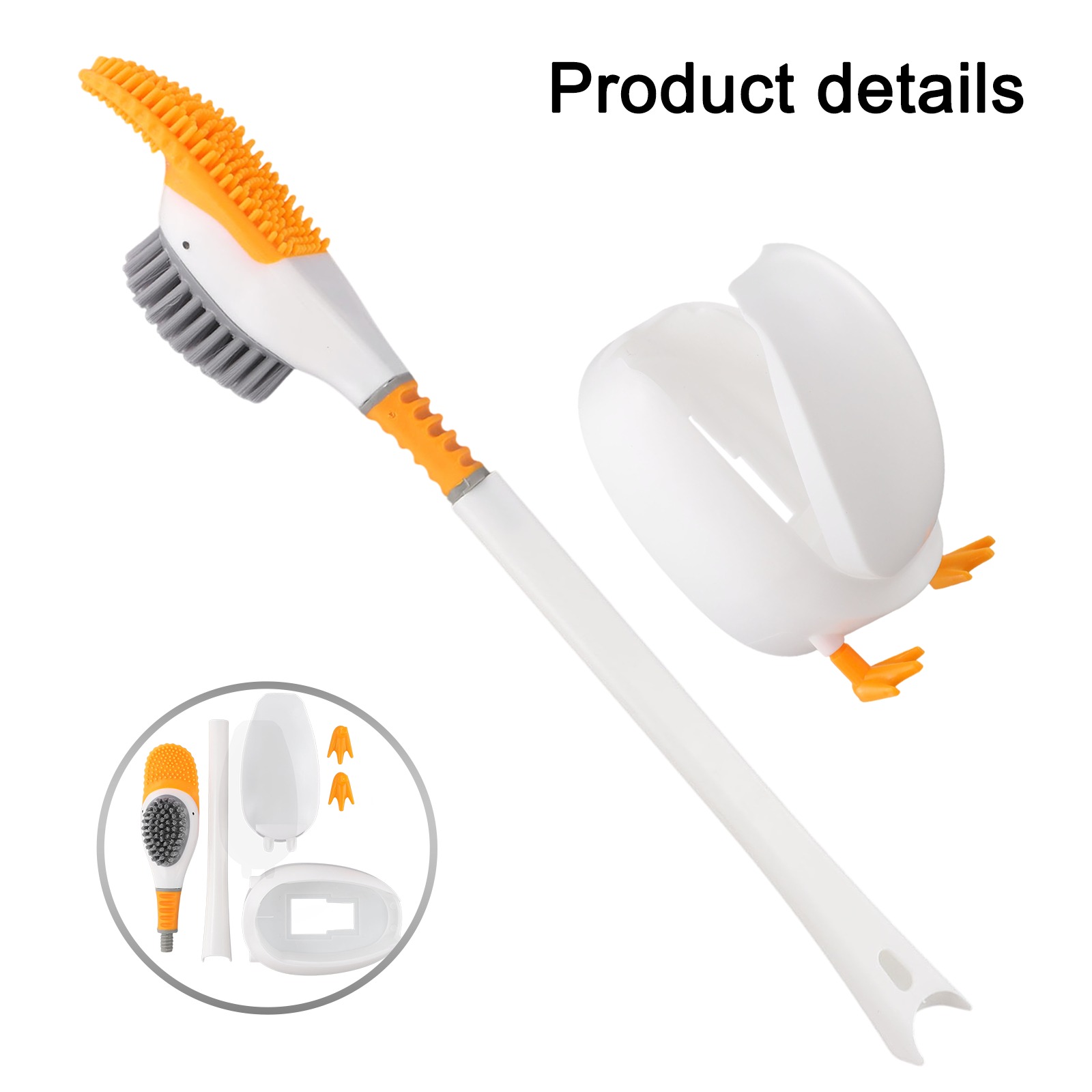 1 spazzola per WC in silicone  - Home Bathroom Set recensione e prezzo
