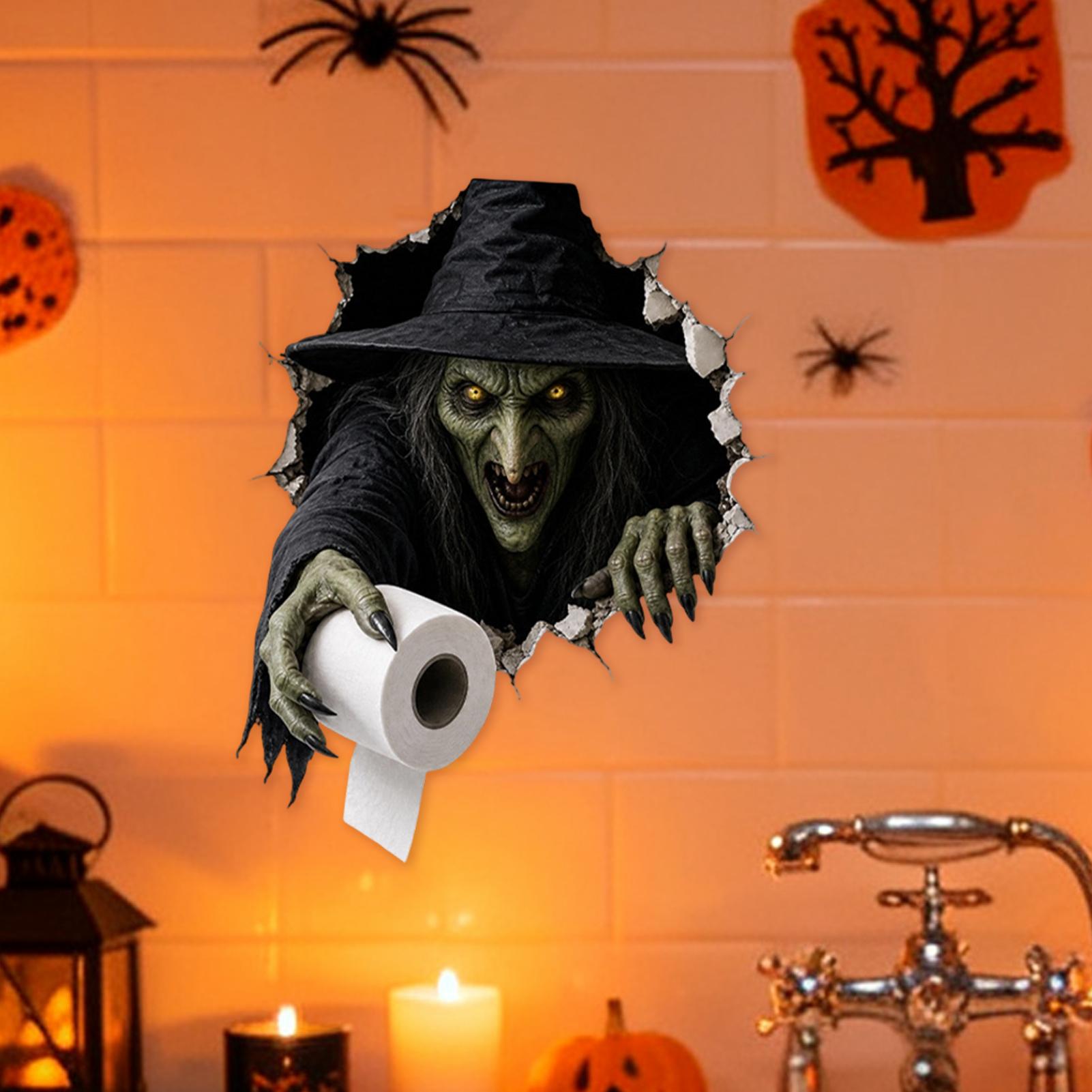 Adesivi per WC di Halloween, D - Home Bathroom Break recensione e prezzo